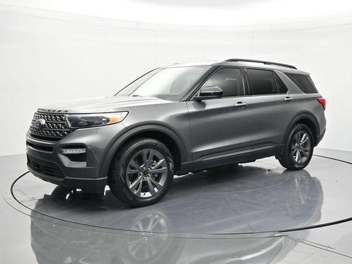 Gray Metallic 2023 Ford Explorer XLT