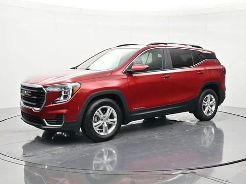 Cayenne Red 2022 GMC Terrain SLE