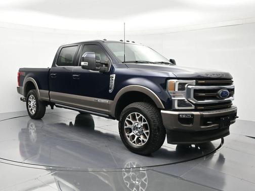 Antimatter Blue Metallic 2022 Ford F-250 King Ranch