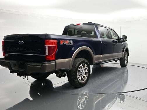 Antimatter Blue Metallic 2022 Ford F-250 King Ranch