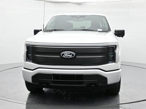 Oxford White 2025 Ford F-150 Lightning XLT