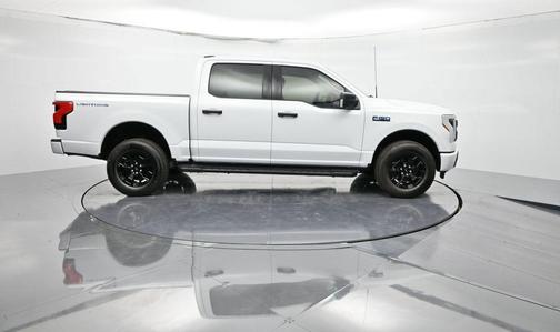 Oxford White 2025 Ford F-150 Lightning XLT