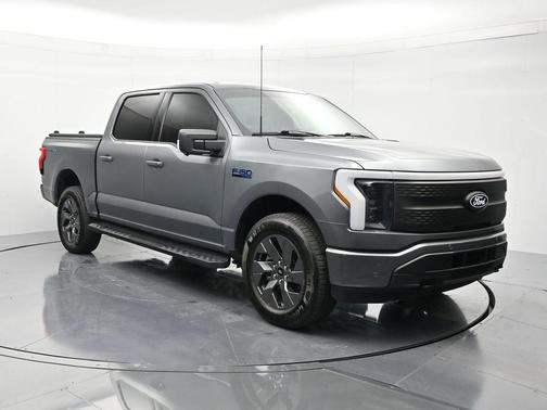 Gray Metallic 2024 Ford F-150 Lightning Flash