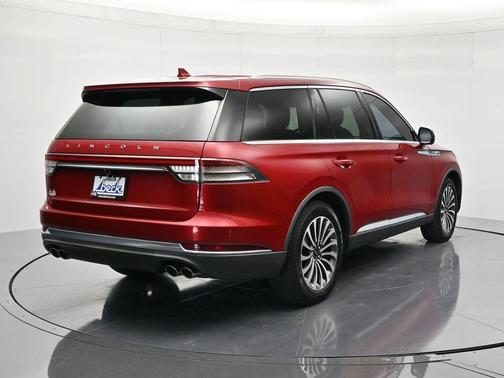 Red 2020 Lincoln Aviator Reserve RWD