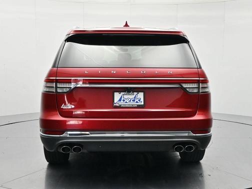 Red 2020 Lincoln Aviator Reserve RWD
