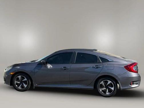 Gray 2017 Honda Civic LX