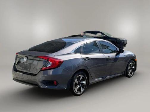 Gray 2017 Honda Civic LX
