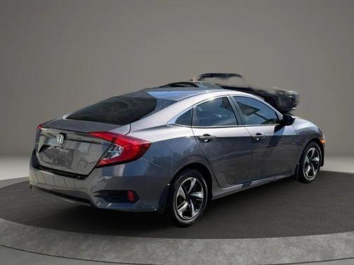 Gray 2017 Honda Civic LX