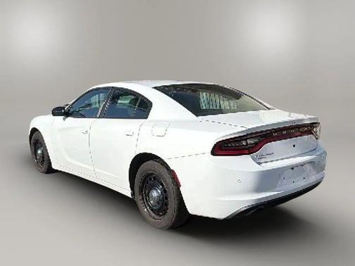 White 2018 Dodge Charger Police