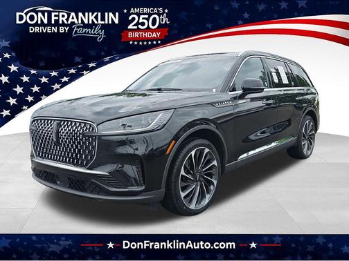 Infinite Black Metallic 2025 Lincoln Aviator Reserve AWD