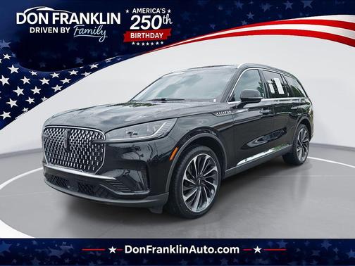 Infinite Black Metallic 2025 Lincoln Aviator Reserve AWD