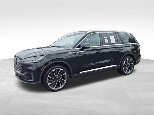 Infinite Black Metallic 2025 Lincoln Aviator Reserve AWD