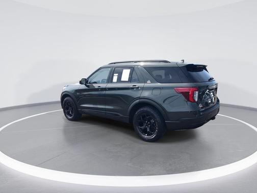 Forged Green Metallic 2023 Ford Explorer Timberline