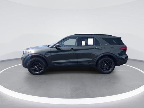 Forged Green Metallic 2023 Ford Explorer Timberline