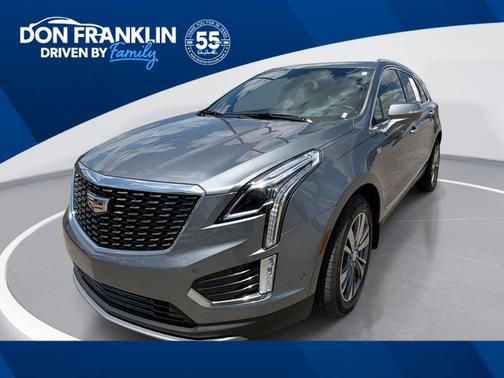 Satin Steel Metallic 2020 Cadillac XT5 Premium Luxury