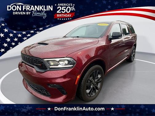 Octane Red Pearlcoat 2021 Dodge Durango GT