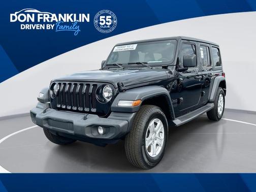 Black Clearcoat 2021 Jeep Wrangler Unlimited Sport