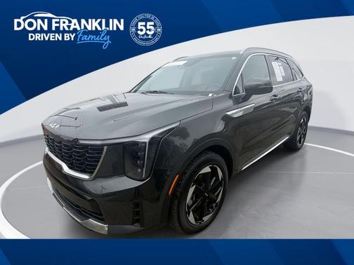 Gray 2025 Kia Sorento Hybrid EX