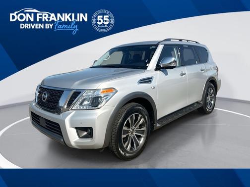Brilliant Silver Metallic 2019 Nissan Armada SL