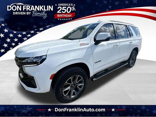 Summit White 2023 Chevrolet Tahoe Z71