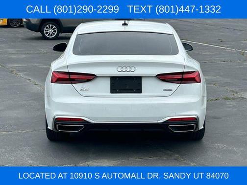 Ibis White 2021 Audi A5 Sportback 45 S line quattro Premium