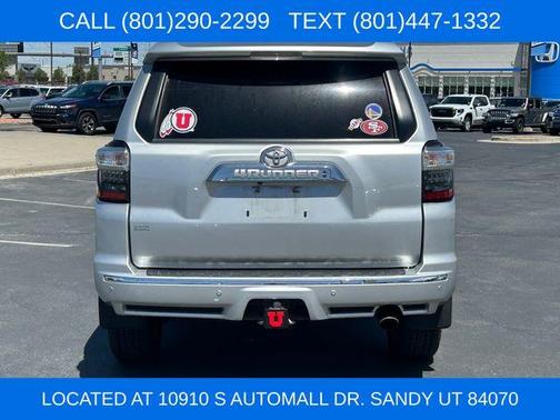 Classic Silver Metallic 2015 Toyota 4Runner Limited