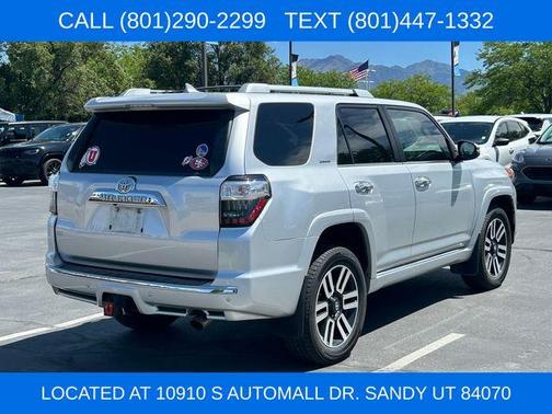 Classic Silver Metallic 2015 Toyota 4Runner Limited