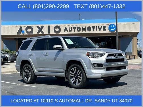 Classic Silver Metallic 2015 Toyota 4Runner Limited