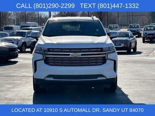 Summit White 2023 Chevrolet Suburban Premier