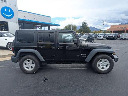 Black Clearcoat 2018 Jeep Wrangler JK Unlimited Sport