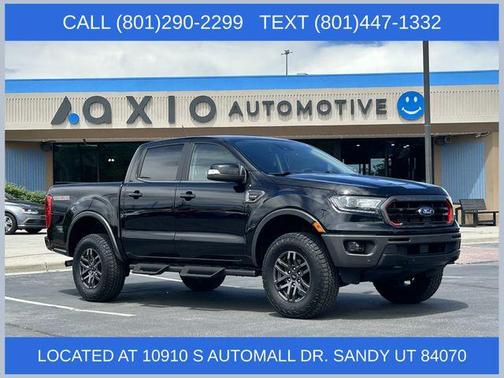 Shadow Black 2022 Ford Ranger Lariat