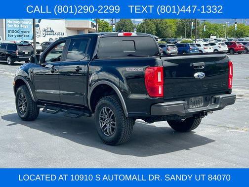 Shadow Black 2022 Ford Ranger Lariat