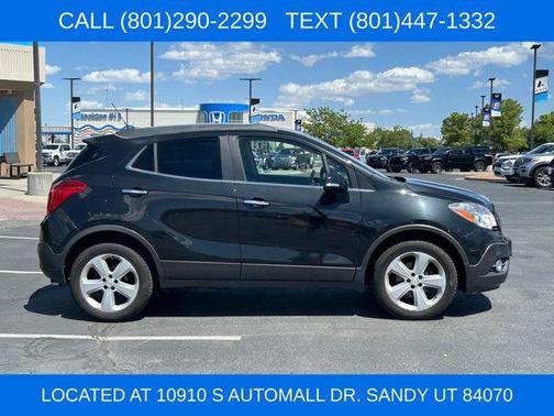 Carbon Black Metallic 2016 Buick Encore Leather