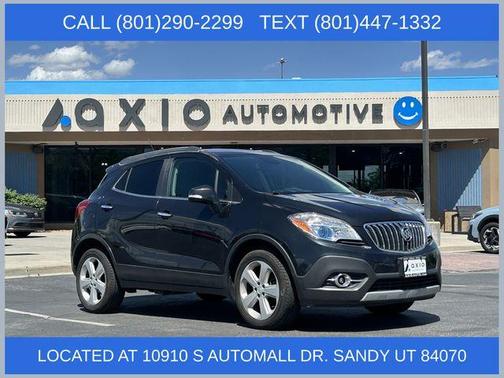 Carbon Black Metallic 2016 Buick Encore Leather