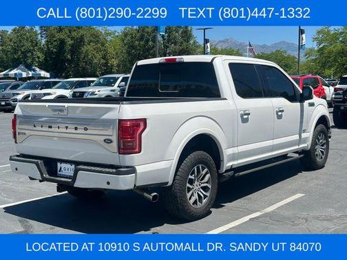 White 2017 Ford F-150 Limited