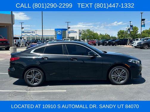 Black Sapphire Metallic 2022 BMW 228 Gran Coupe i xDrive