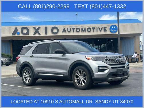 Silver Metallic 2022 Ford Explorer Limited