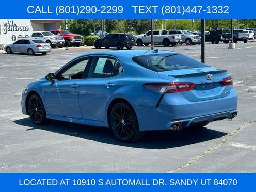 Blue 2023 Toyota Camry XSE