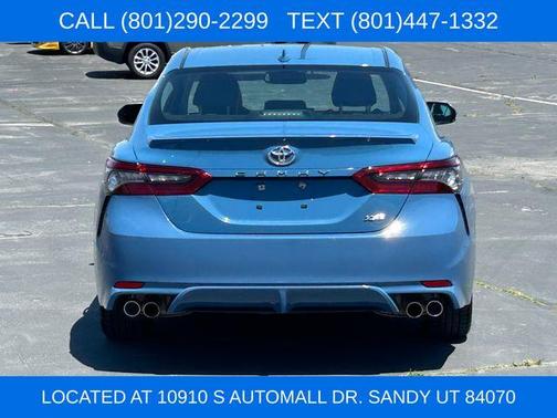 Blue 2023 Toyota Camry XSE