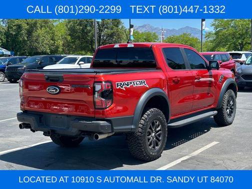 Chili Pepper Red 2024 Ford Ranger Raptor