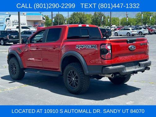 Chili Pepper Red 2024 Ford Ranger Raptor
