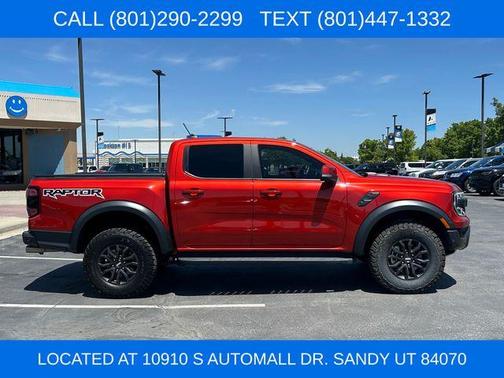 Chili Pepper Red 2024 Ford Ranger Raptor