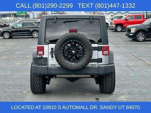 Billet Silver Metallic Clearcoat 2016 Jeep Wrangler Unlimited Sport