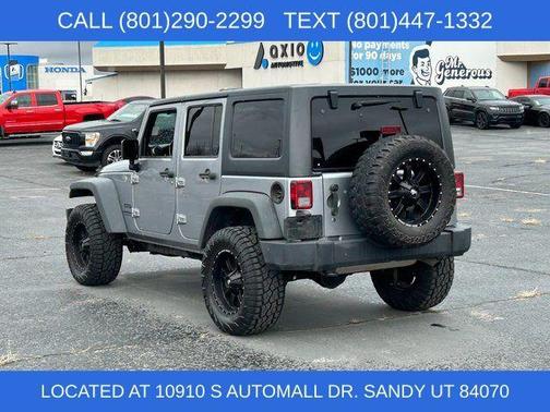 Billet Silver Metallic Clearcoat 2016 Jeep Wrangler Unlimited Sport