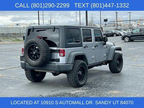 Billet Silver Metallic Clearcoat 2016 Jeep Wrangler Unlimited Sport