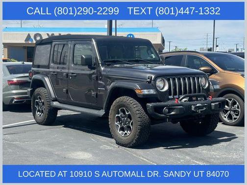 Granite Crystal Clearcoat Metallic 2019 Jeep Wrangler Unlimited Sahara