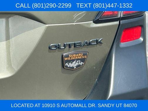 Autumn Green Metallic 2023 Subaru Outback Wilderness