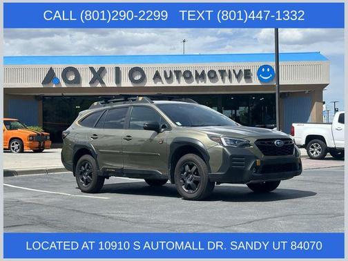 Autumn Green Metallic 2023 Subaru Outback Wilderness