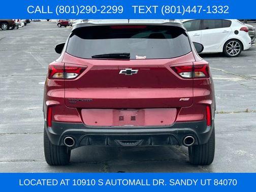 Crimson Metallic 2022 Chevrolet Trailblazer RS