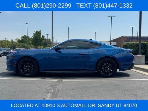 Blue Metallic 2024 Ford Mustang EcoBoost